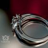 0.72ct Brilliant Diamond Gold Engagement Ring - 03US16
